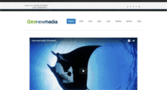 Desktop Screenshot of geonewmedia.com